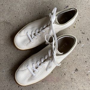 Rothy’s Vanilla Lace Up Sneaker
